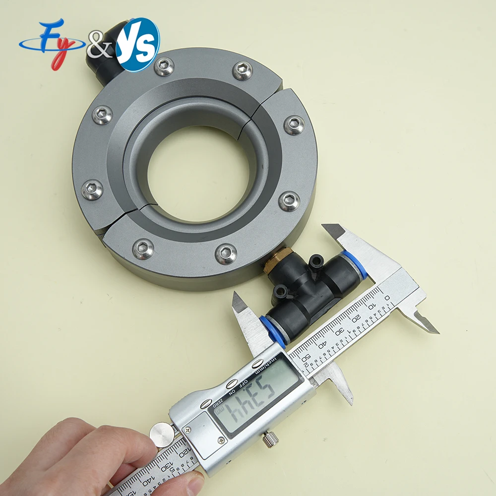 Stainless steel Circular Air Knife, Wind Knife, 360 Degree Drying and Water Blowing Nozzle, Industrial Super Air Knife, Low Nois