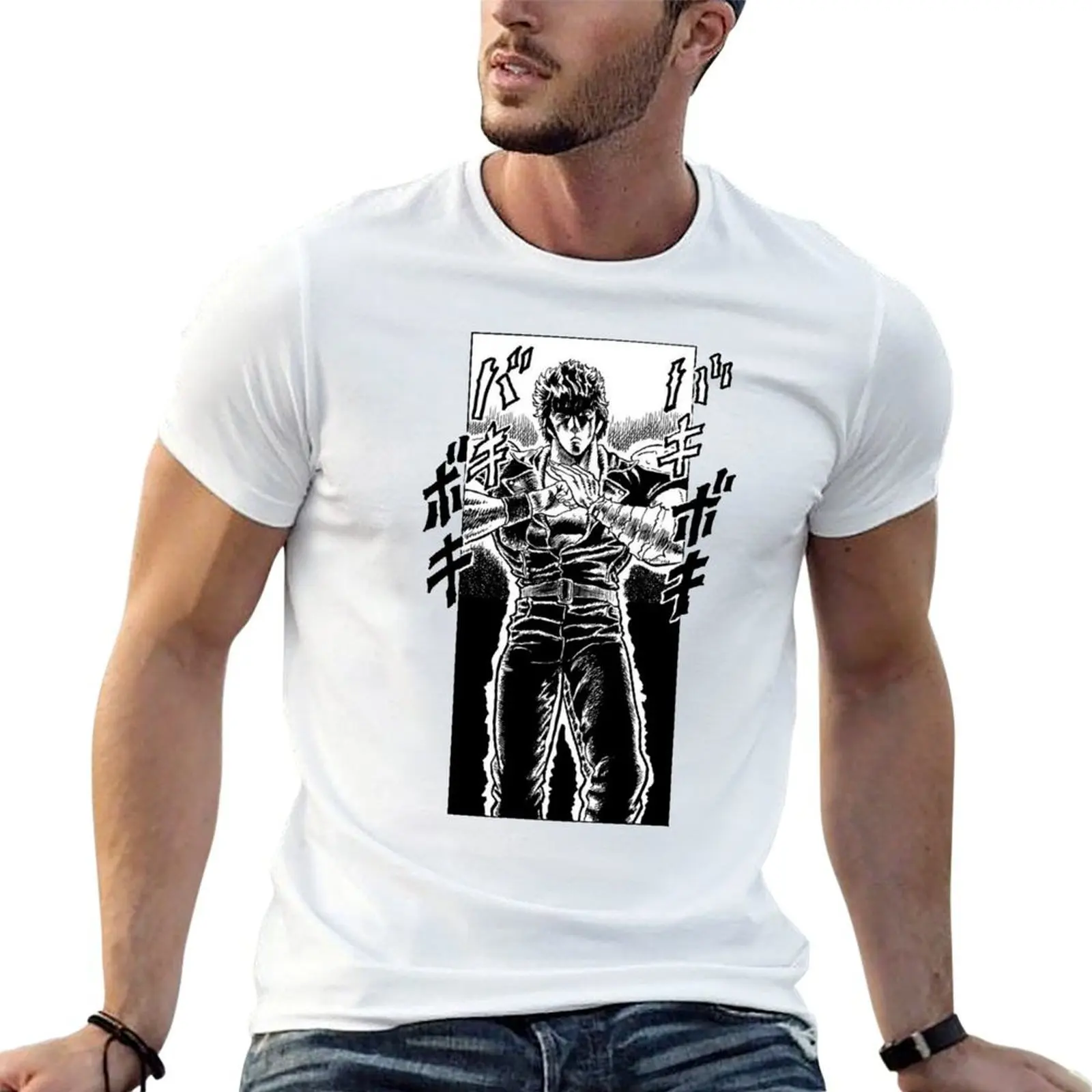 

summer of cotton shirt north t t man man men g T-Shirt for shirts Fist star the shirt t 100% men