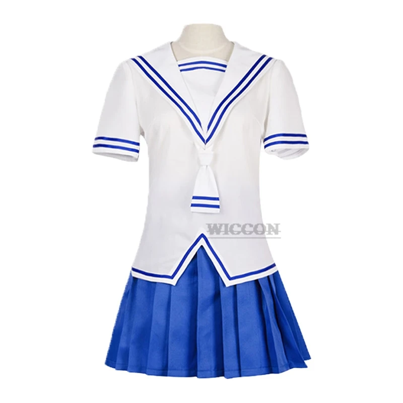 Anime Fruit Basket Honda Tohru Cosplay Furuba Kyo Yuki Sohma Kaibara Municipal High School Uniform wig Girls boys JK DK cosplay