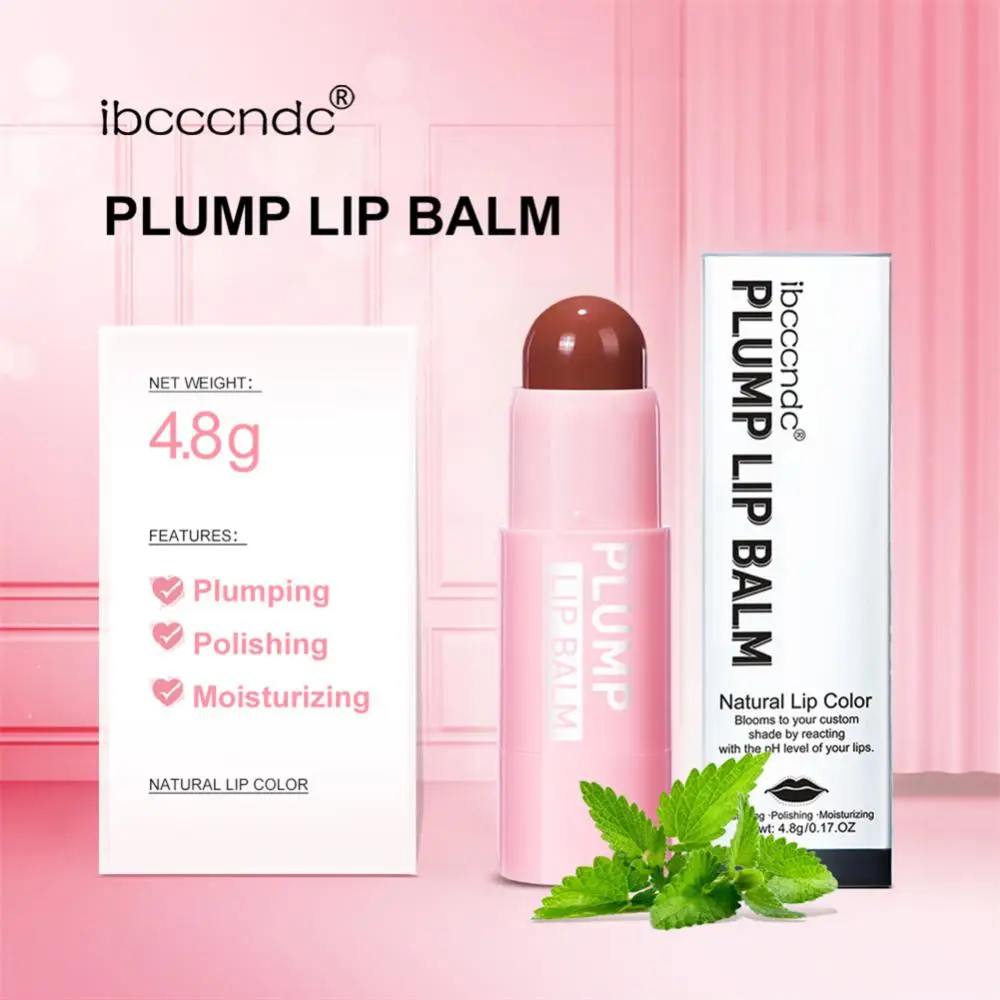 4 Colors Hydration Lip Plumper Moisturizing Nourishing Long-lasting Repairing Reduce Fine Lines Lip Balm Lipstick Lip Care TSLM1