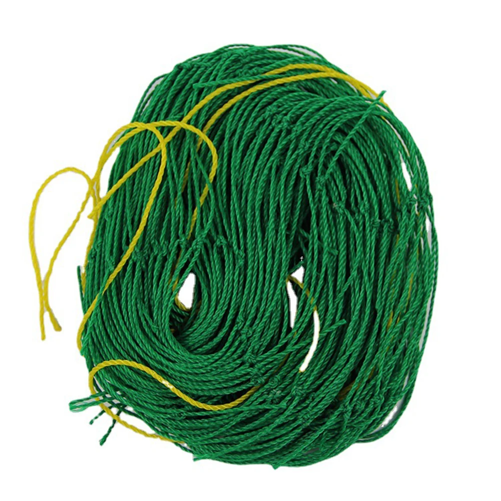 Garden Trellis Netting Polyethylene Mesh 10 by 10cm for Climbing Plants like Tomatoes Beans Grapes Peas Vertical Growth Net