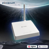 Zemismart Matter Zigbee Hub with External Antenna M6 Home Bridge Gateway Support Homekit Google Home SmartThings Home Assistant