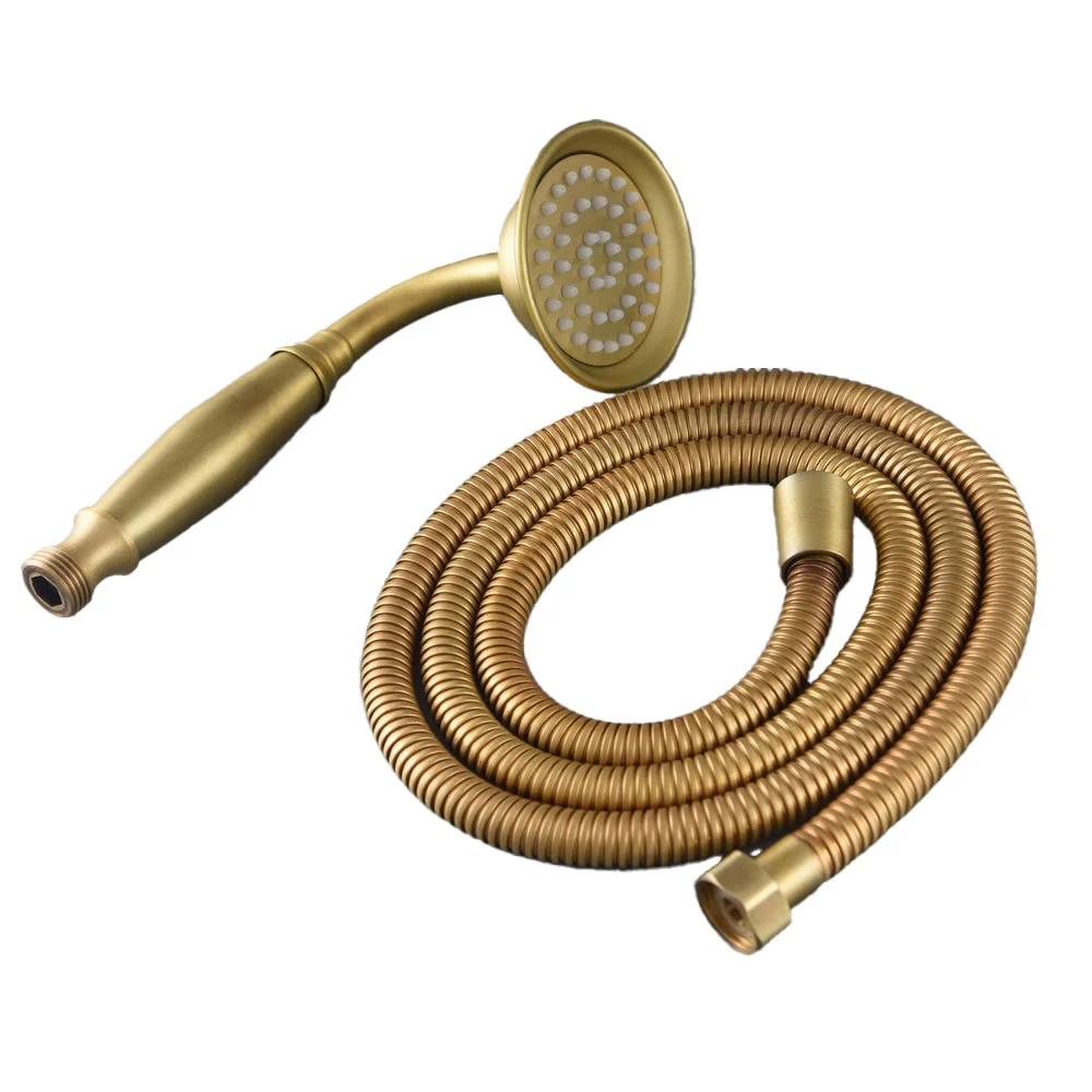 電話スタイルハンドヘルド浴室シャワーヘッドアンティーク真鍮浴室ハンドヘルドシャワーヘッドアクセサリー/ホース thh173