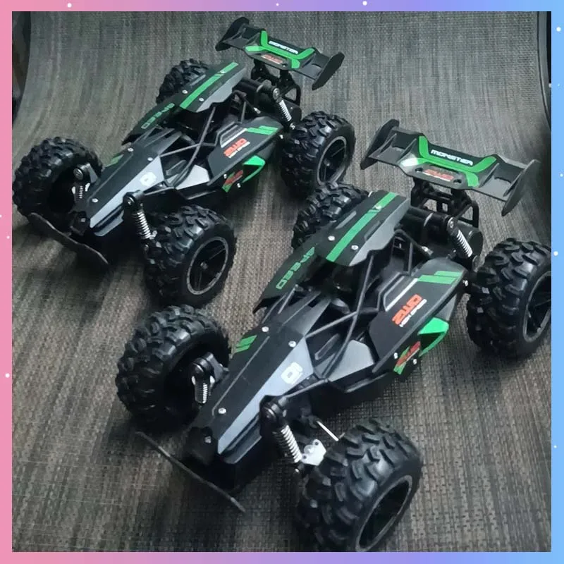 RC Car 2.4G 1:18 Remote Control Toy High-Speed Off-Road Climbing Car Simulation Model Car Toy Room Decor Vehicle Car Men Gift
