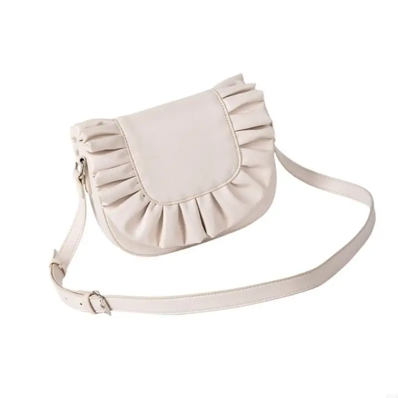 

Компактная плиссированная сумка для плеча для женщин повседневной раковины