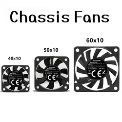 40mmx40mmx10mm 50mmx50mmx10mm 60mmx60mmx10mm 5V 2Pin DC Cooling Silent Fan CPU Coolers