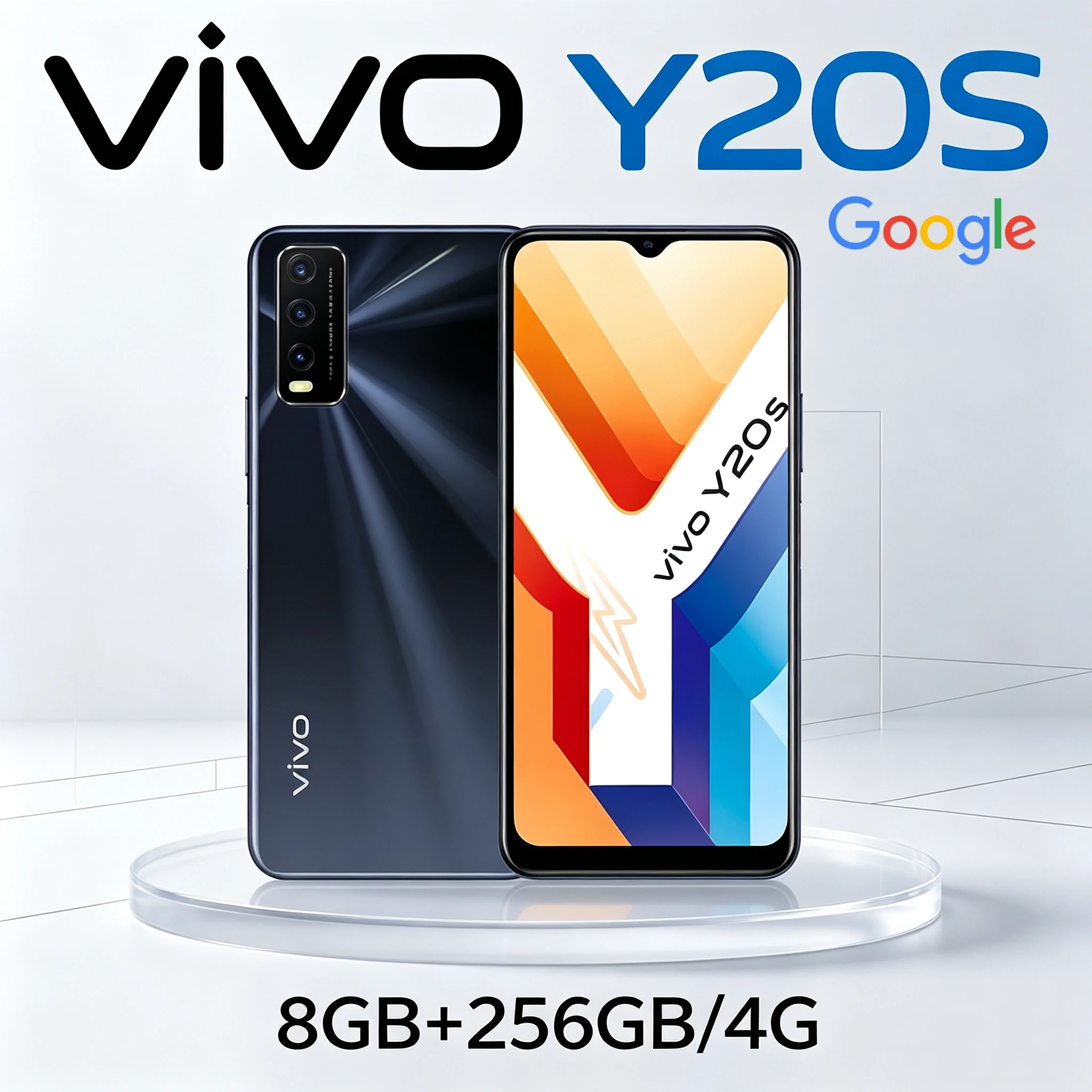 NEW VIVO Y20S 4G Dual SIM Dual Standby Full Netcom Smart Phone/8+256GB/5000mAh/Support Side Fingerprint Recognition Smart Phone