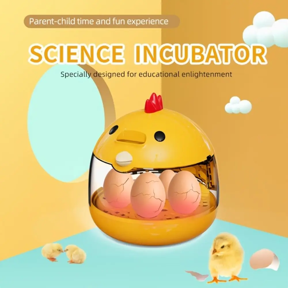 

Mini Egg Incubator Full Automatic Temperature Control Hatchery Machine Smart Low Noise Brooder Incubator Chicken Duck Quail Bird