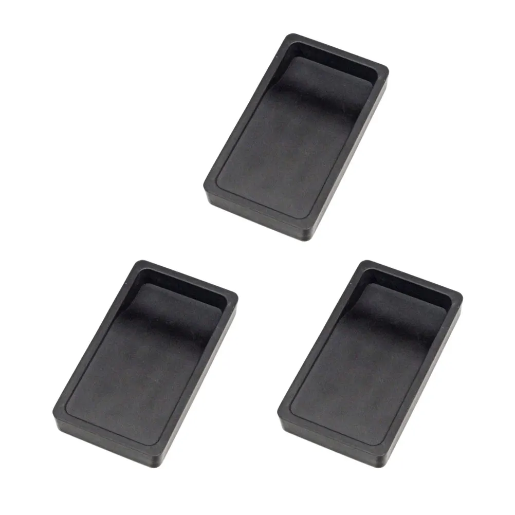3 pcs Portable Inkstone Double-Sided Inkslabs Lightweight Practical Ink Container For Calligraphy Painting Student Durable