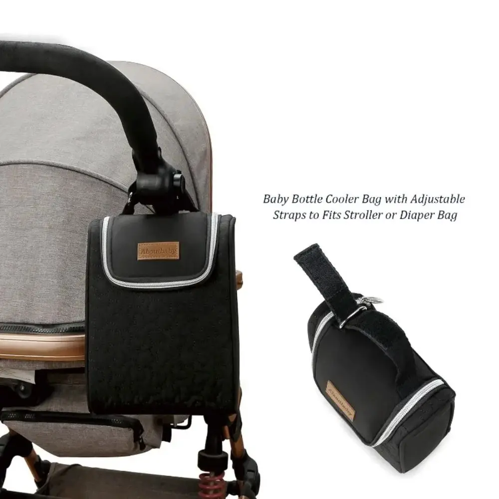 Insulation Bag Baby Feeding Milk Warmer Bottle Holder Baby Bottle Mommy Clutch Bag Stroller Accessories Stroller Hang Bag