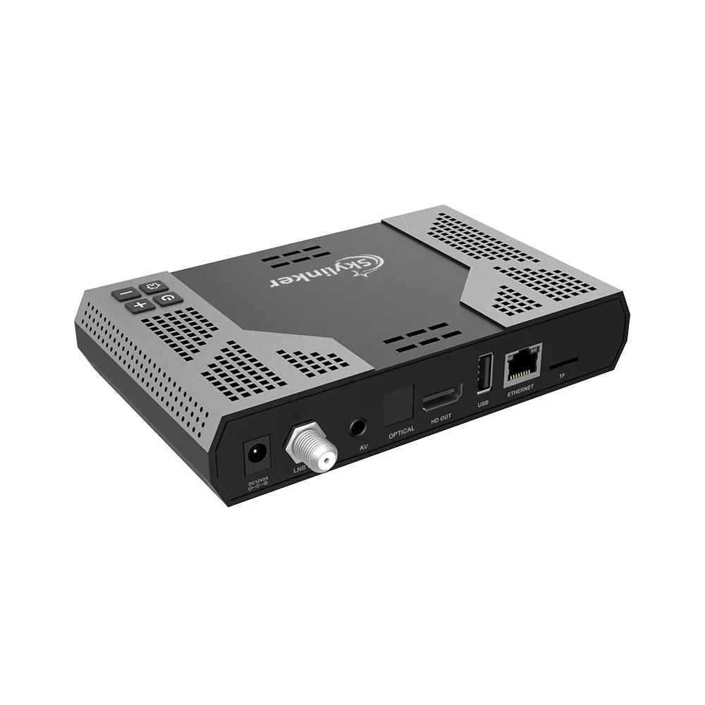 Skylinker Z8 Hybrid Android DVB-S2 HD 4K TV Box مع H.265 2G + 16GB 5G Wifi OTT DVB-S2 جهاز استقبال الأقمار الصناعية vs RockTek G2