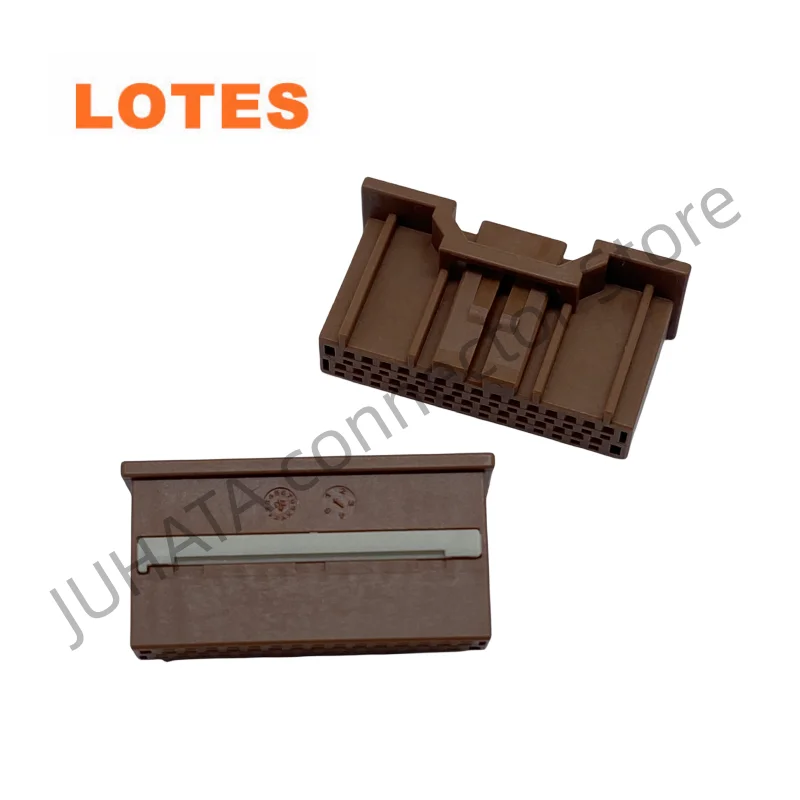 

LOTES ABMS08DS0-030K01 Energy storage connector Automotive BMS brown rubber shell