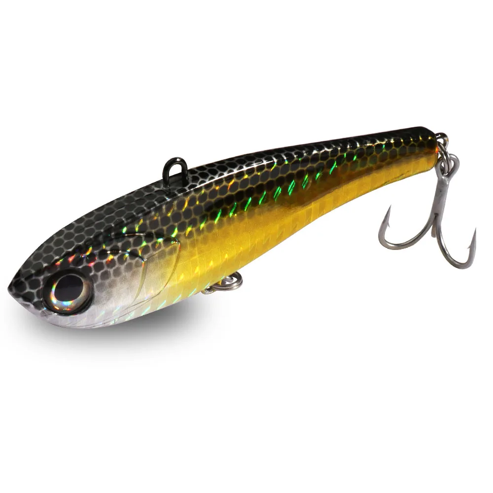GOBAIT VIBRATION High Pitch VIB 10g 17g 34,5g Sinkender Bleistiftköder Weitwurf Angeln Bass Pesca Swimbait Haken Silikonköder