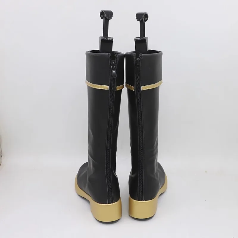Zapatos de Cosplay de William Vangeance, botas, accesorios de Anime, trébol negro, accesorios de actuación para juegos de rol, Halloween, Navidad, Carnaval, hombre