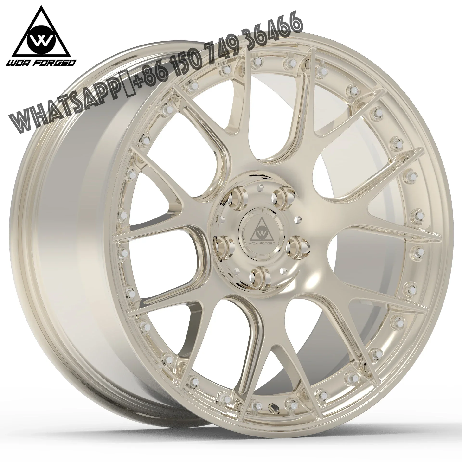 WOA FORGED Custom Forged Concave Wheels Design Passenger Car OEM LM 5x120 5x112 Car Wheels for BMW benz