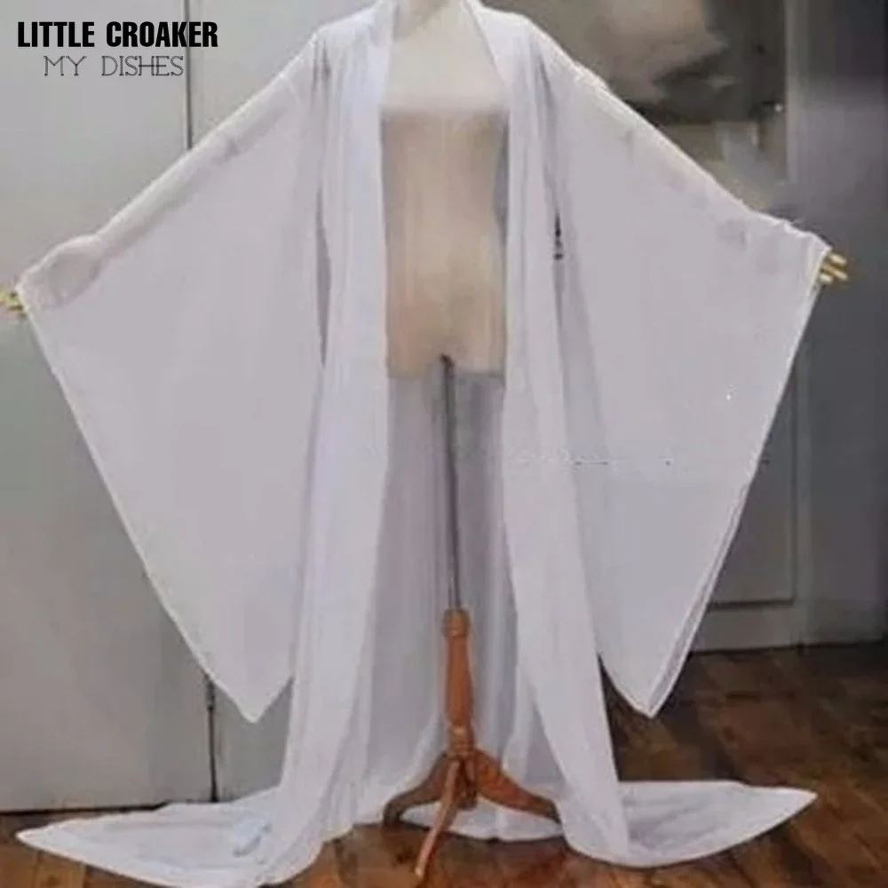 

Новый костюм ханьфу для взрослых, пальто, белая фея, китайская традиционная одежда для женщин, классический танцевальный фестиваль, одежда для народных танцев