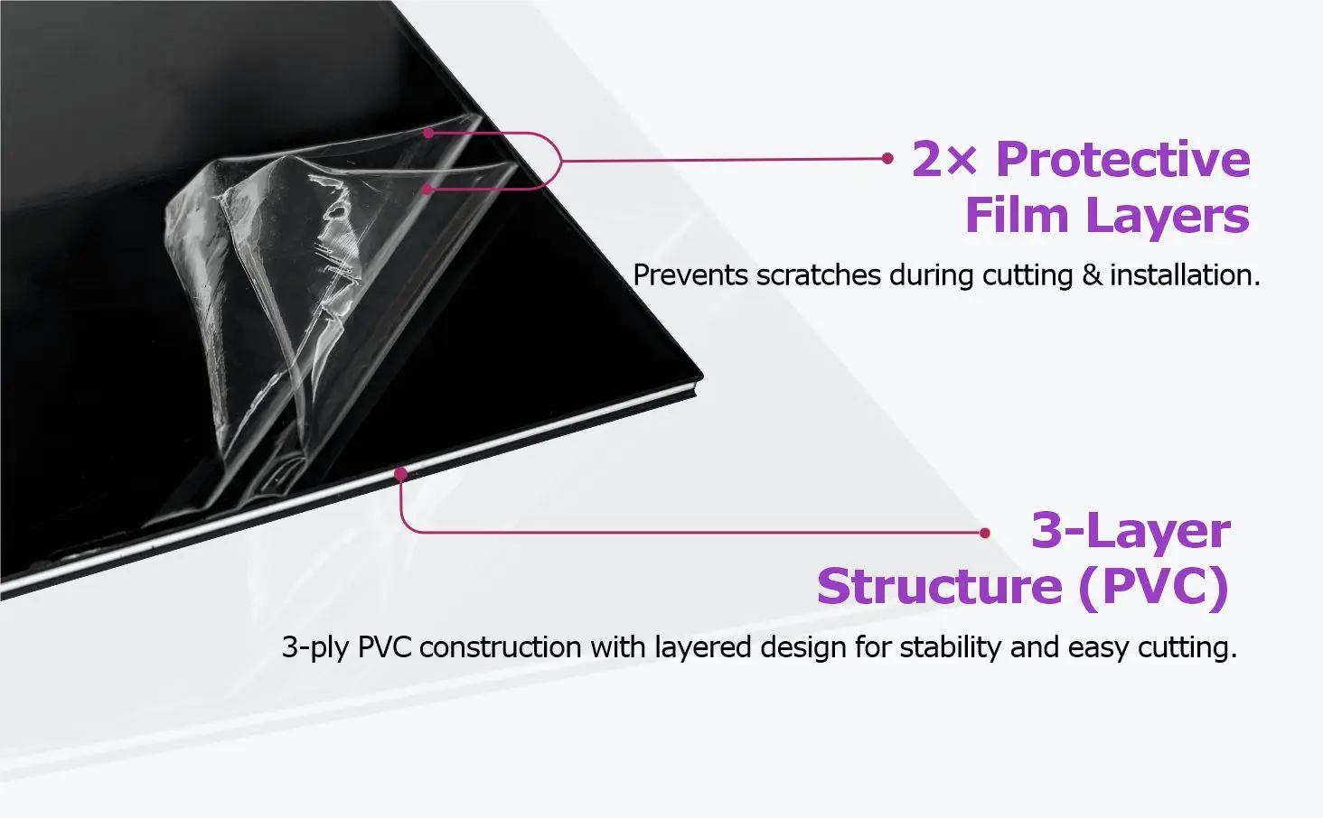 Nueva hoja de Material de golpeador de guitarra en blanco, placa rascadora de 430x290x2,3mm para accesorios de guitarra, 25 colores a elegir