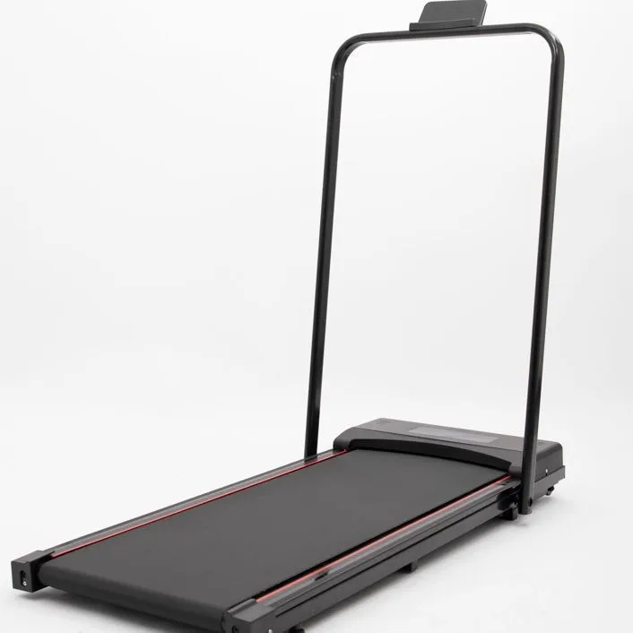 Deluxe Foldable Treadmill with Armrest, LED Display & Remote Control for Home Fitness