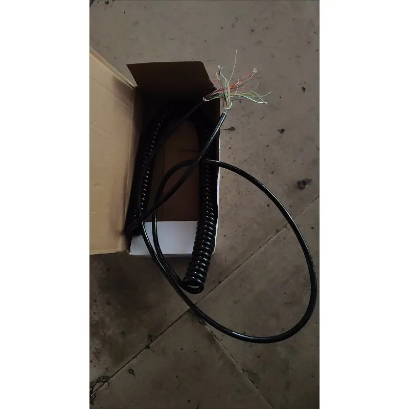 1pcs 12 15 16 17 18 19 21 core spiral cable, used for CNC handheld encoder manual pulse generator component
