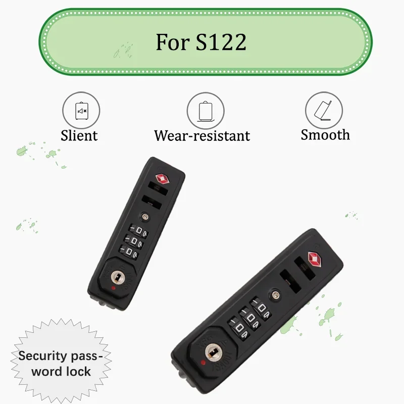 

For S122 TSA-approved Combination Lock Luggage-specific anti-theft Lock Multi-digit Combination Durable and Sturdy