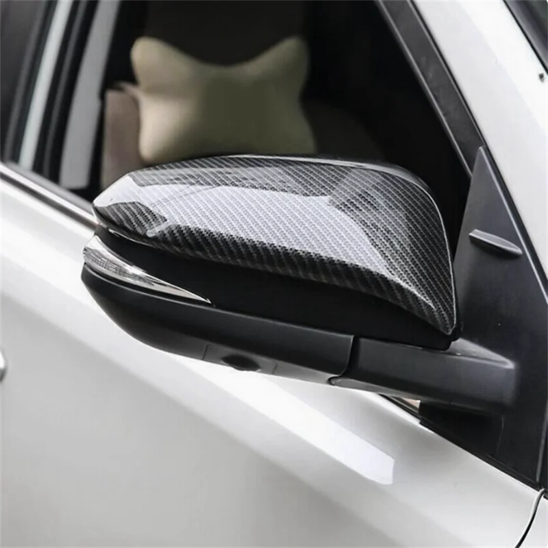 

For TOYOTA Fortuner 2022 Exterior Styling Rearview Mirror Caps Protective Side Door Line Garnish Body Bottom Bezel Cover Trim