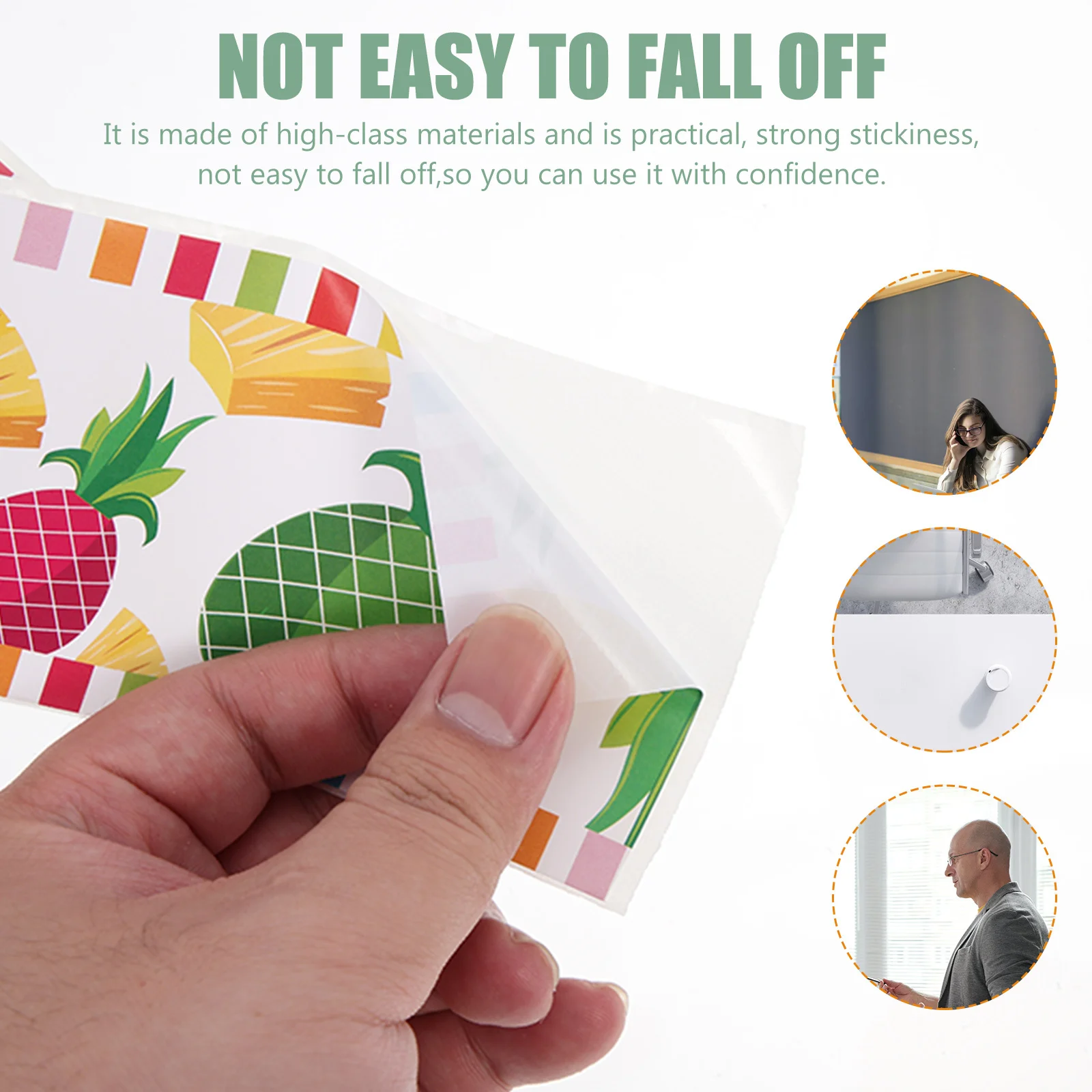 

Pineapple Sticker Bulletin Board Border School Classroom Decorations Trim Themed Stickers