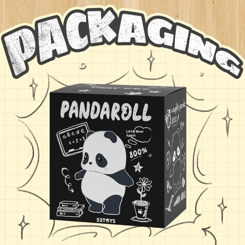 

52 игрушки, рулон панды, 800% медвежонок, милые трендовые игрушки ручной работы с пандой для детей и девочек, праздничные подарки на день рождения, ограниченные украшения