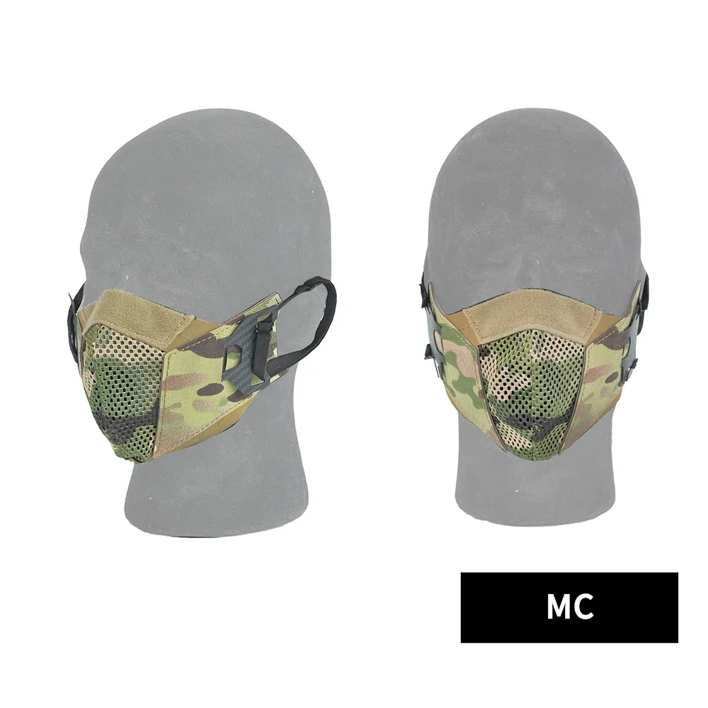 Tactical Face Mask Anti-Fog Comfortable And Breathable Dust Hunting Protection Gear Huting Equipment Accessory Airsoft Laser Cut