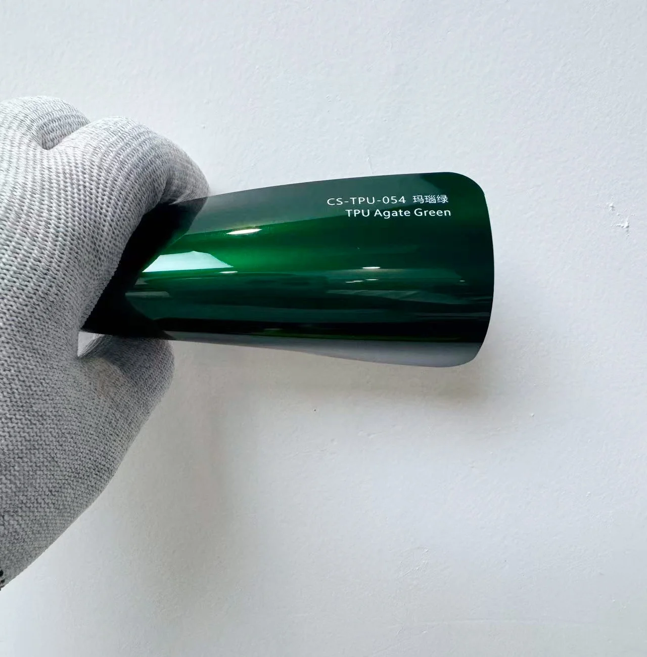 Glossy Martin Racing Green TPU Self-Healing Paint Protect Film Wet Install Car Body Color Change with Self-Repairing Function