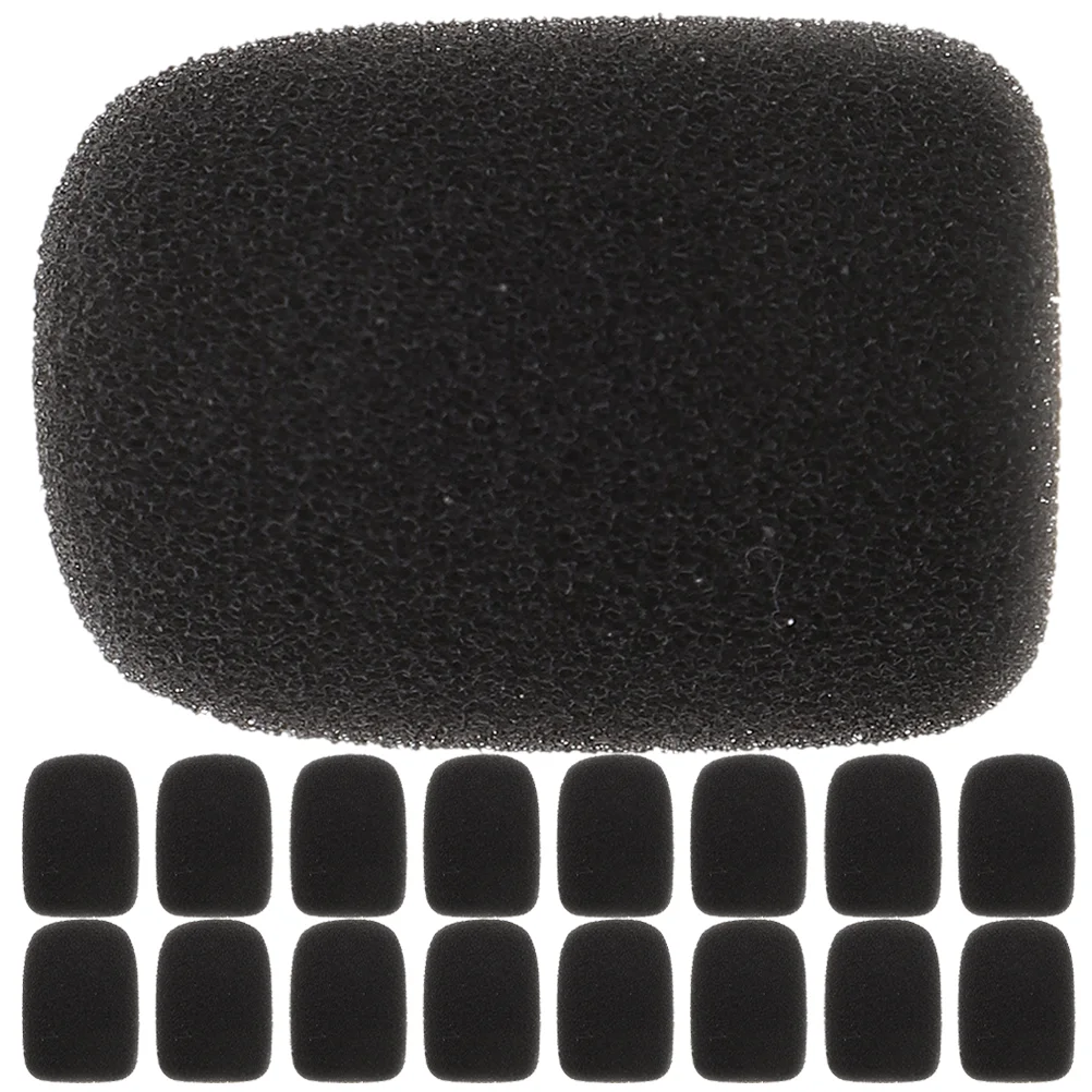 

24 Pcs Standard Handheld Microphone Cover Covers Windscreen Stage Headphones Headwear Sponge Microphones
