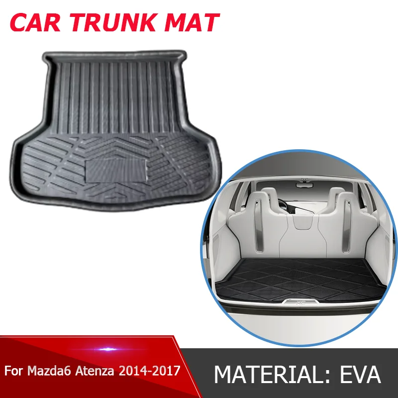 

for Mazda6 6 Atenza MK3 GJ1 2015 2016 2017 Car Rear Trunk Mat Waterproof Protective Liner Trunk Tray Floor Mat Car Accessories