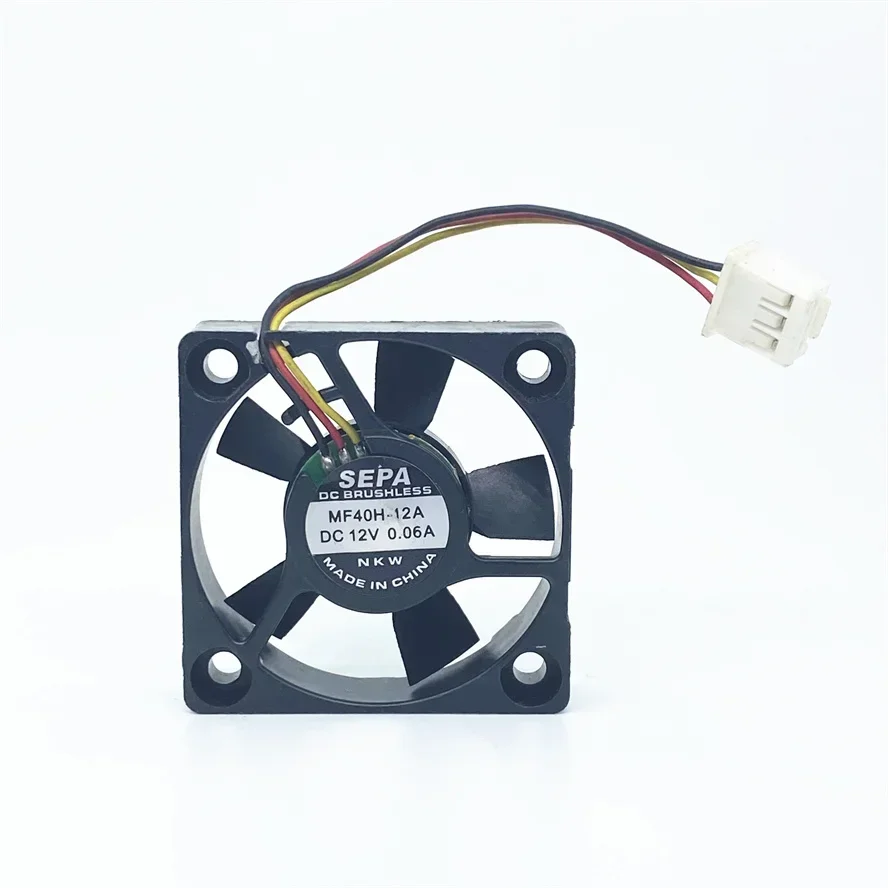 SEPA 4010 DC12V 0.06A  Bearing 40MM Fan 4CM 40*40*10mm Fan For South And North Bridge Chip 3D Printer Cooling Fan 3pin