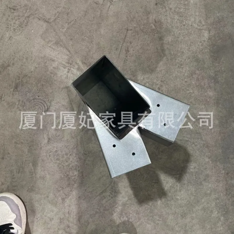 Swing reinforcement steel corner code black metal hardware swing accessories thickened and strengthened