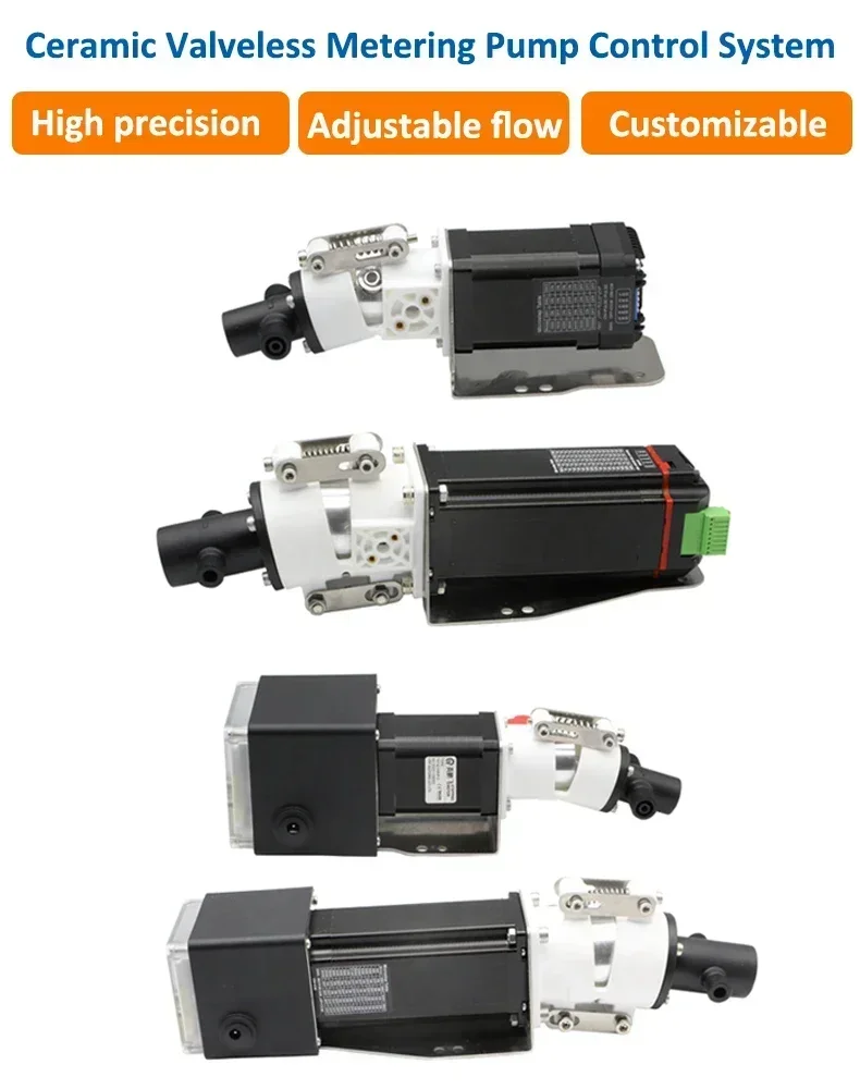 مضخة قياس مجانية لصمام السيراميك ذات تدفق منخفض للغاية 10-300 دورة/دقيقة ممتازة #6