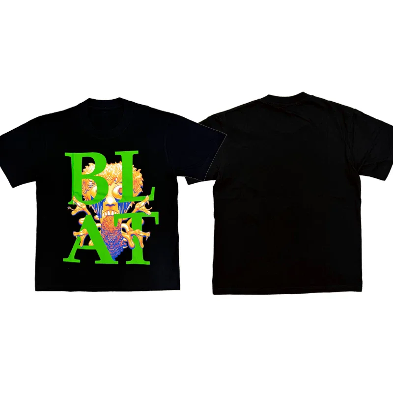 New Men Circle Jerks 2Slimey Slimey Rabbit BLAT T Shirts T-Shirt Hip Hop Skateboard Street Cotton T-Shirts Tee Top US size K8