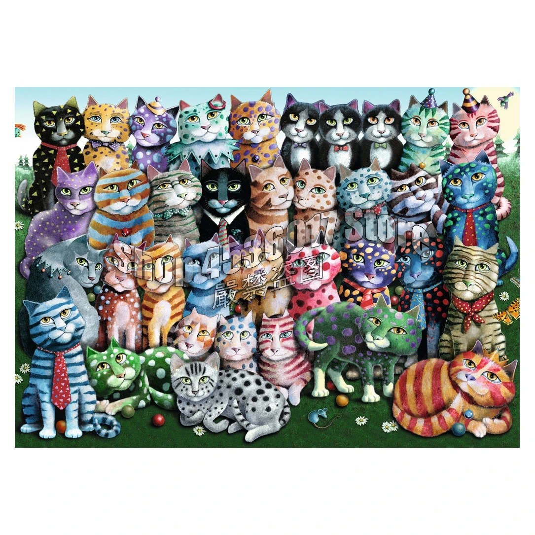 

Animals Cats Full 5d Diy Diamond Painting Jewelry Cross Stitch Complete Kits Mosaic Embroidery Home Decoration Crossing Art Gift