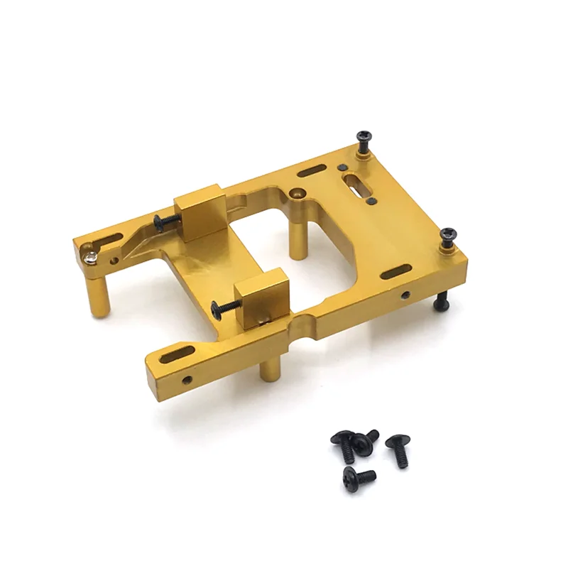 Metal Upgrade Servo Mount For WPL C14 C24 B14 B24 MN D90 D91 D96 99S HengLong JJRC FeiYu RC Car Parts