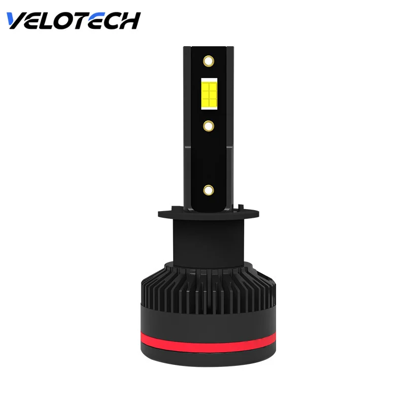 

80W High-power H1 H7 LED Lamps 12V 6000K Bright White Super Concentrated Light Car Headlight Laser Modification Front Headlight