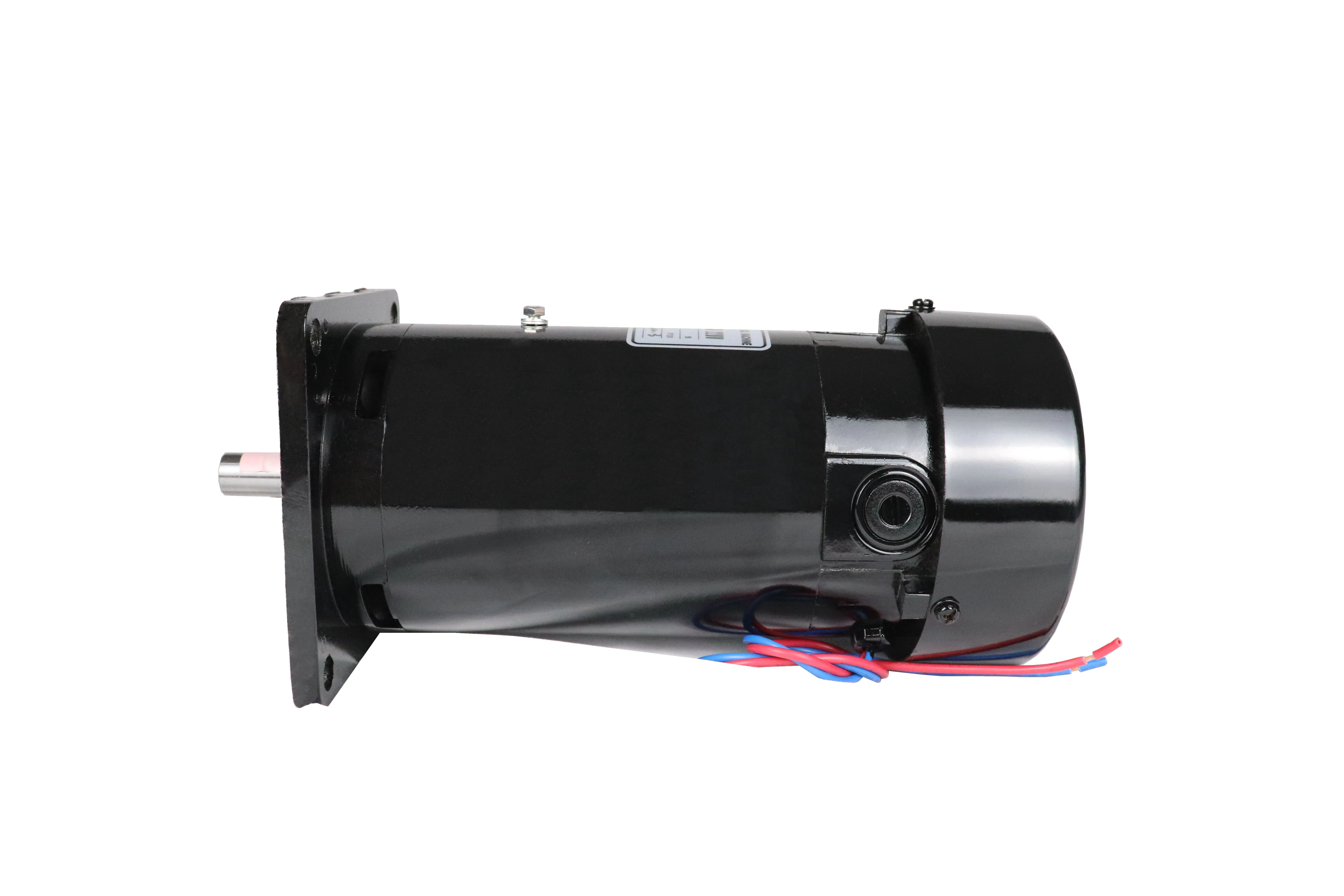 Compact Permanent Magnet DC Motor Engine 80A Bearing Gearbox 200-1100W 1 Year Warranty Web Guide Actuator Industrial Automation
