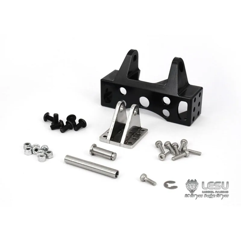 

Metal Hydraulic Cylinder Base Parts for LESU Y-1509 System 1/14 Tamiyaya RC Dumper Truck Remoted Toys TOUCAN Model Car Th04814