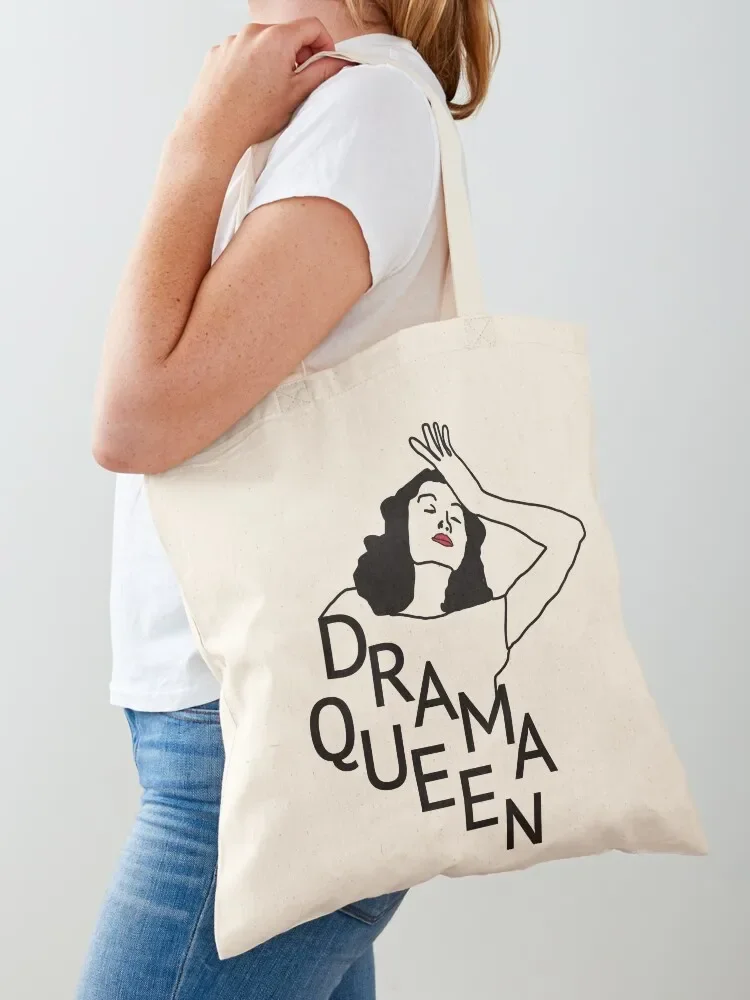 Drama Queen Dramatic People Tote Bag shopping trolley bag Beach bag custom bags tote woman