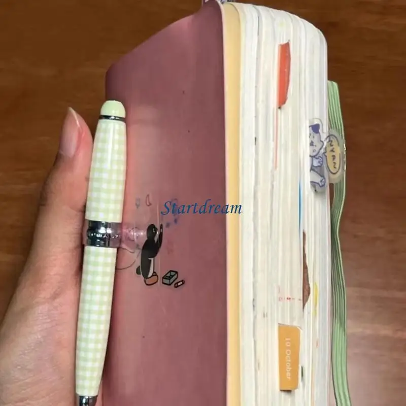 Multipurpose Leather Notebook 360 Pages Writing Notepads Portable Journal For Note Taking Sketching Art Illustrations K92C