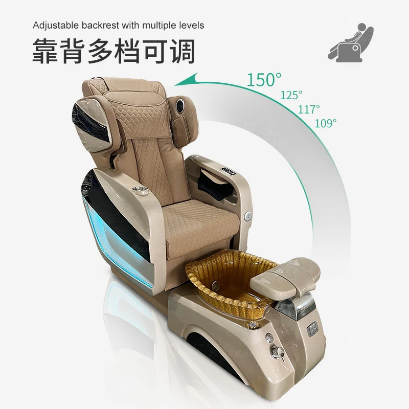 -Border Spa Chair, Nail Salon Robotic Arm, Space Capsule Wash Manicure Sofa, Massage Foot Therapy And Pedicur