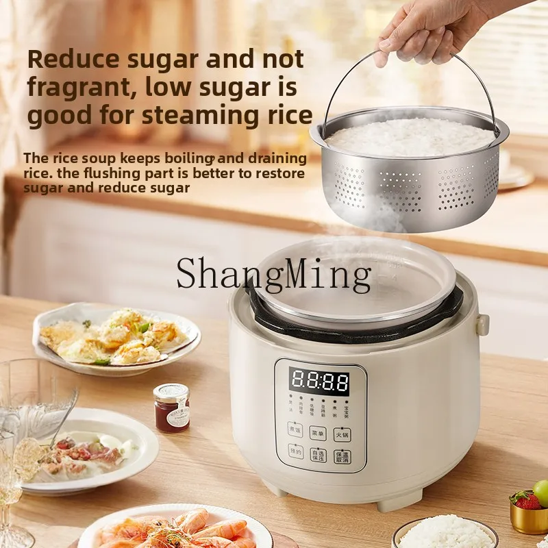 LXY Low Sugar Electric Pressure Cooker Household 2L Intelligent Multifunctional Small Mini Rice Cooker