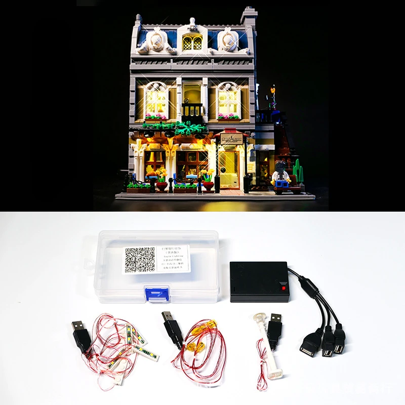 

Комплект светодиодных ламп для LEGO Parisian Restaurant 10243