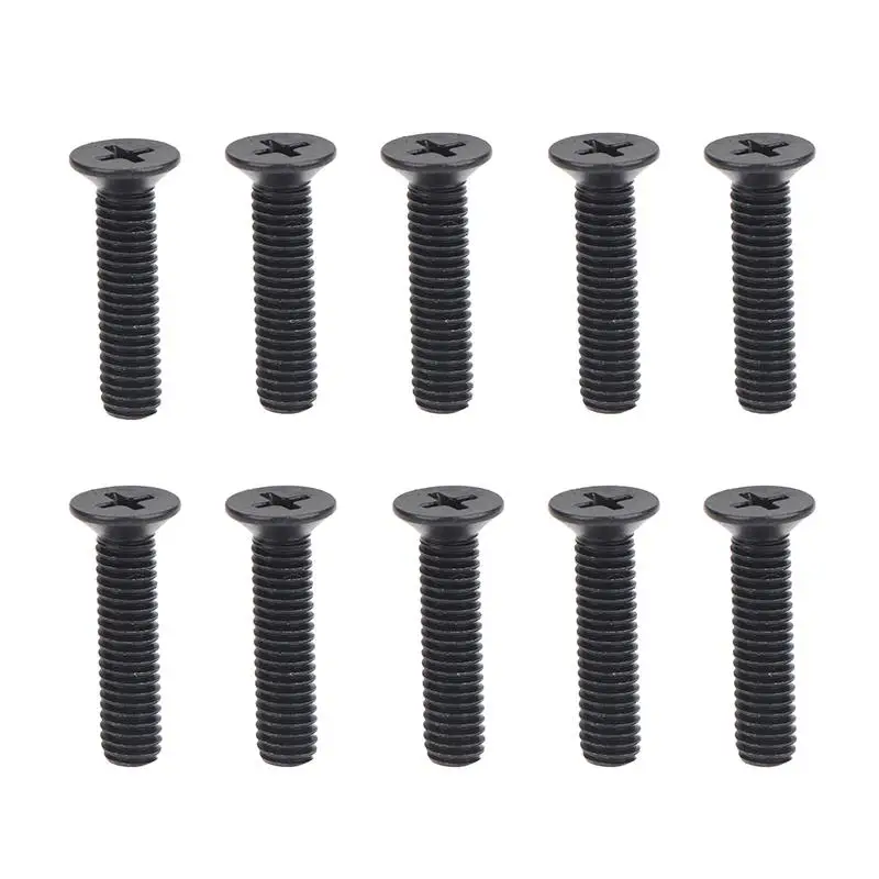 【BA】10Pcs Fixing Screw M5/M6 22mm/25mm Left Hand Thread For UNF Drill Chuck Shank Adapter Power Tool Replacement Accessories