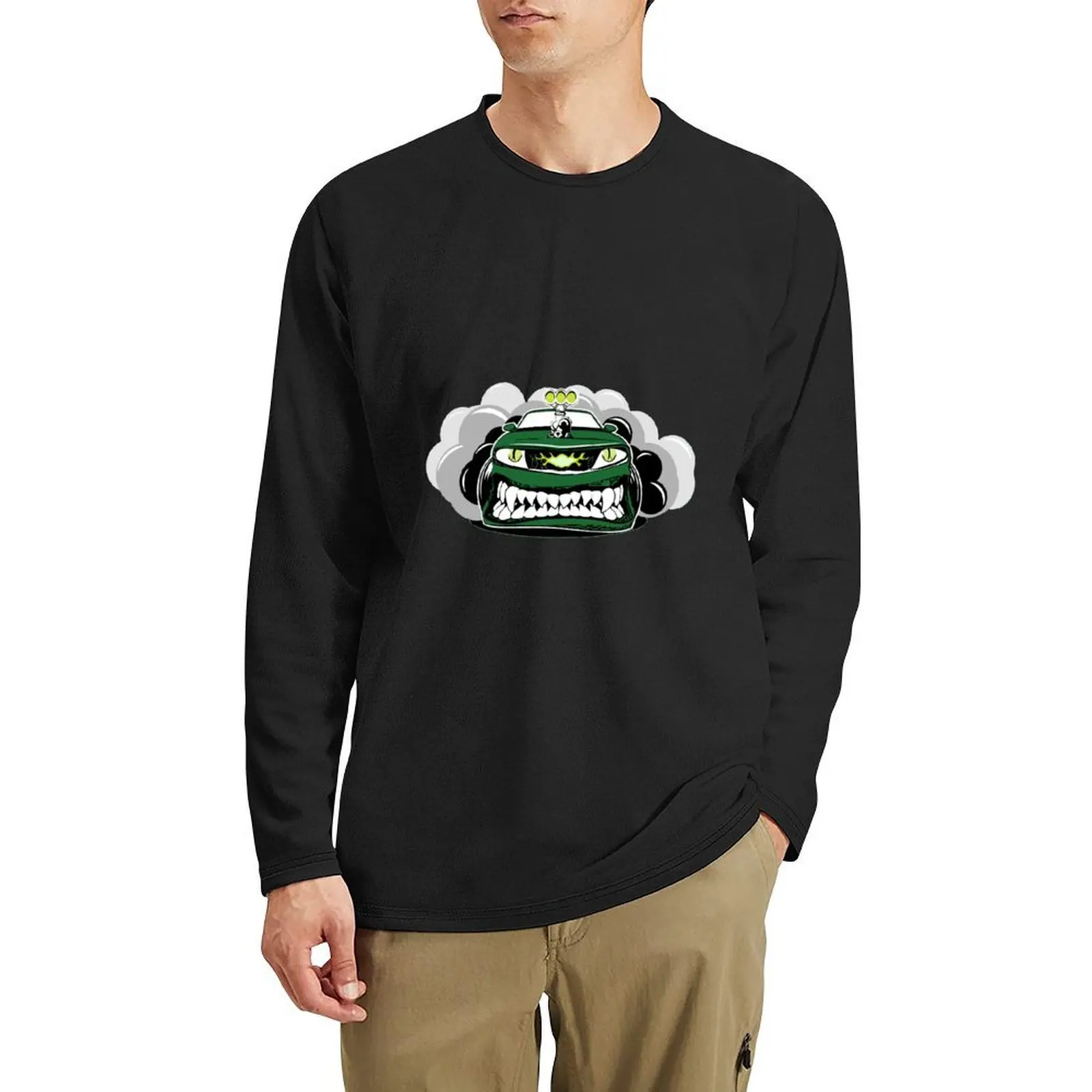 

I.T. Movie Eddie's Eddy's Angry Car Shirt Long T-Shirt tees anime cute clothes sweat shirt mens tall t shirts
