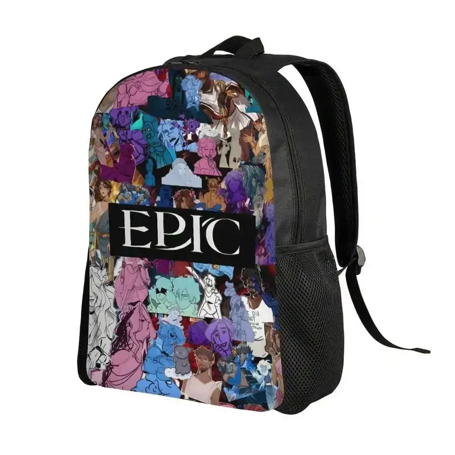 Custom Bag Epic Musical Backpack With Epic Character Patterns - Lightweight Campus Backpack Suitable For University, Travel, And