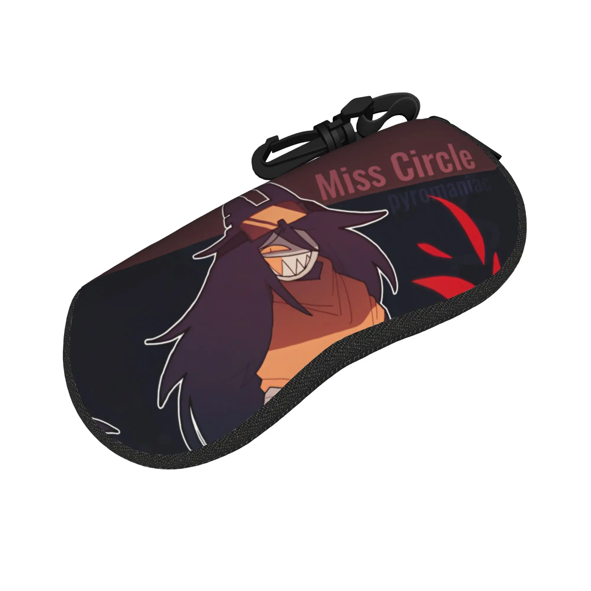 Miss Circle Fire Glasses Case Men Women Travel Box Fundamental Paper Education Reading Box Eyewear Container