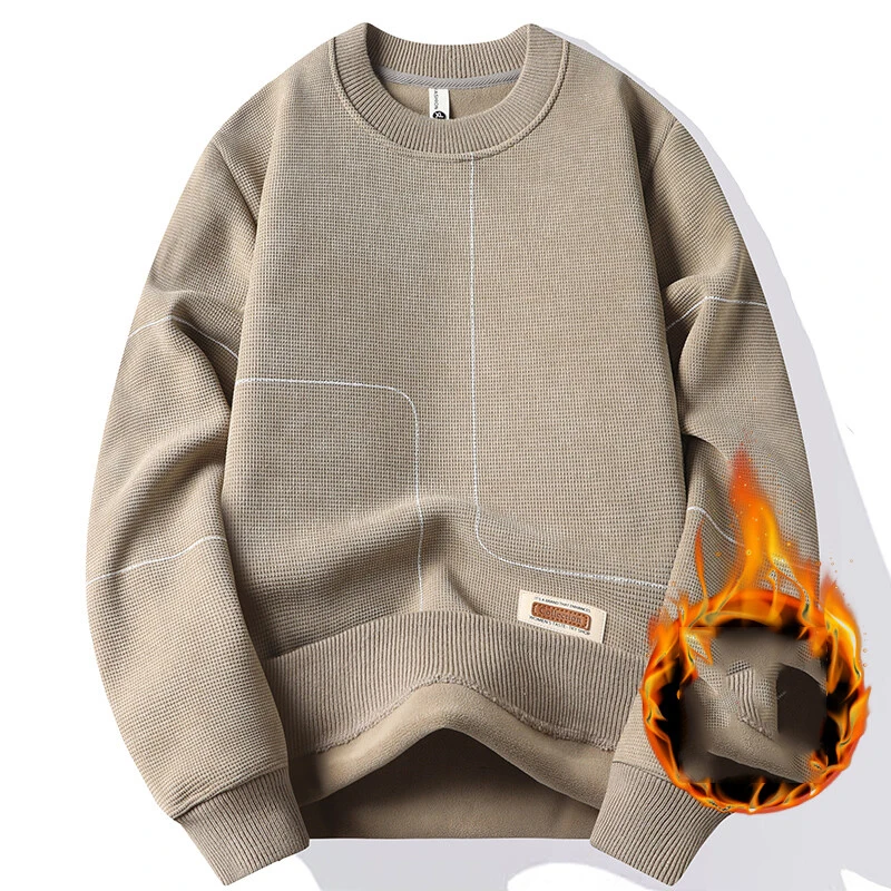 Men's Clothing Male Spring Pullovers Autumn Sweater For Men Men's Sweat-shirt Casual Streetwear Knit Fashion Hombre Warm Solid